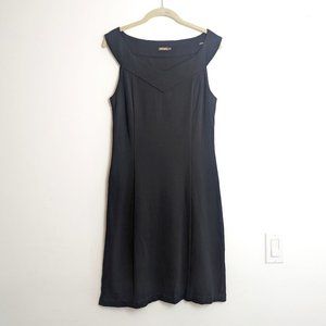 J. McLaughlin Boatneck Black Dress - Size 6